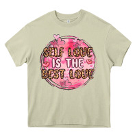 Mossy self love is the best love Heavy Core Tee - MaliasSmallBusiness