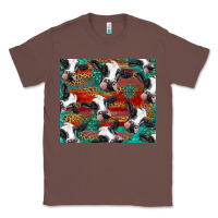 Chestnut holstein cows with gemstone Classic Tee - BarkalooDesign