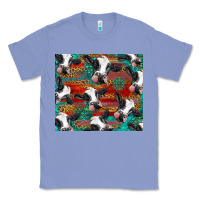 Colony Blue holstein cows with gemstone Classic Tee - BarkalooDesign