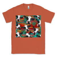 Copper holstein cows with gemstone Classic Tee - BarkalooDesign