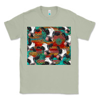 Matcha holstein cows with gemstone Classic Tee - BarkalooDesign