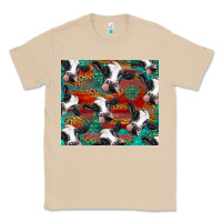 Mushroom holstein cows with gemstone Classic Tee - BarkalooDesign