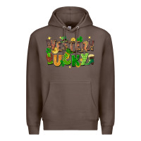 Coffee western lucky St. Patricks Day Premium Hoodie - FaDigitalArtStudio