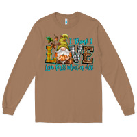 Toasted Coconut I think i love Fall most of all Long Sleeve Tee - NancyCooperArtShop