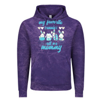 Cloud Purple My Favorite Bunnies Call Me Mommy Vintage Hoodie - Bettercallsaul