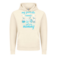 Vintage Artic My Favorite Bunnies Call Me Mommy Vintage Hoodie - Bettercallsaul