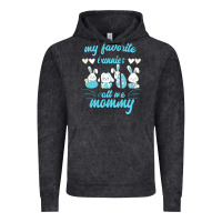 Vintage Black My Favorite Bunnies Call Me Mommy Vintage Hoodie - Bettercallsaul
