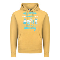 Vintage Mustard My Favorite Bunnies Call Me Mommy Vintage Hoodie - Bettercallsaul