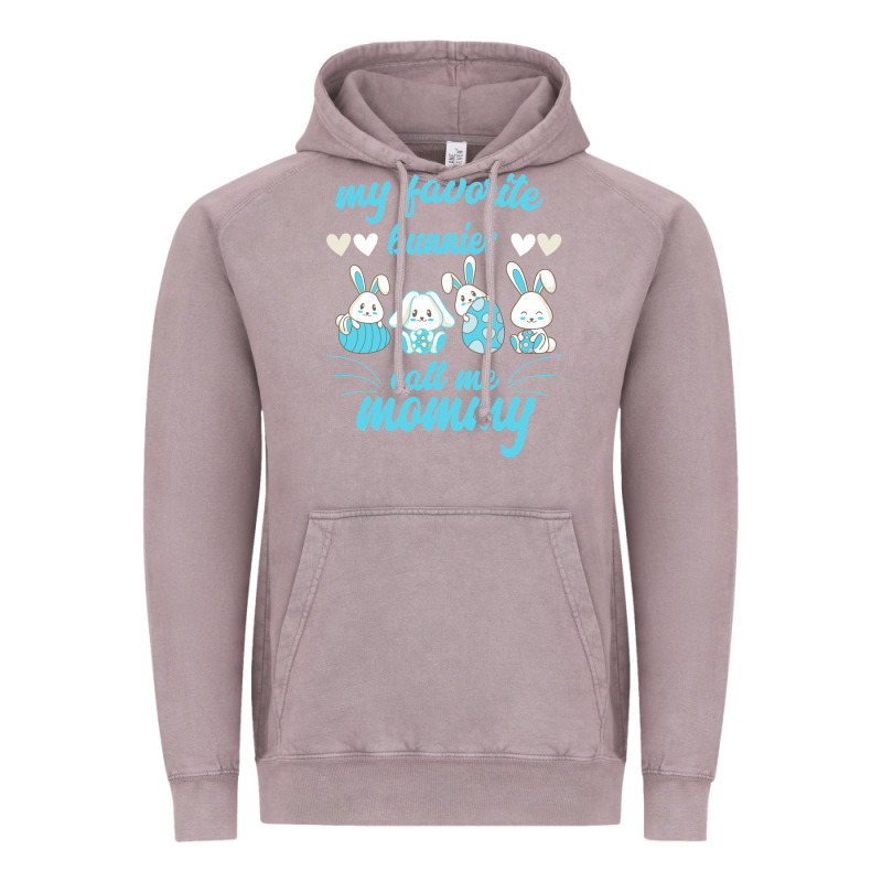 My Favorite Bunnies Call Me Mommy Vintage Hoodie by Bettercallsaul | Teevron