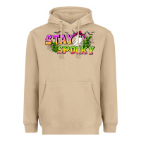 Mushroom Stay Spooky Heavyweight Hoodie - CowhideDigitalArt