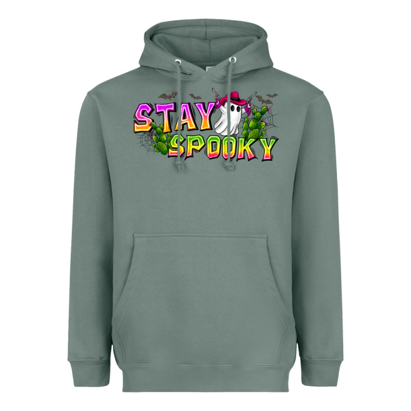 Stay Spooky Heavyweight Hoodie by CowhideDigitalArt | Teevron