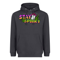 Smoke Stay Spooky Heavyweight Hoodie - CowhideDigitalArt