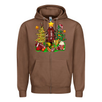 Chestnut christmas with american football trees bbs Zipper Hoodie - BundleAndBundleShop