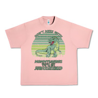 Salmon Don t Mess With Mamasaurus You ll Get Jurasskicked Urban Heavy Tee - Bettercallsaul