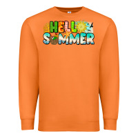 Carrot Hello Summer Premium Sweatshirt - CowhideDigitalArt