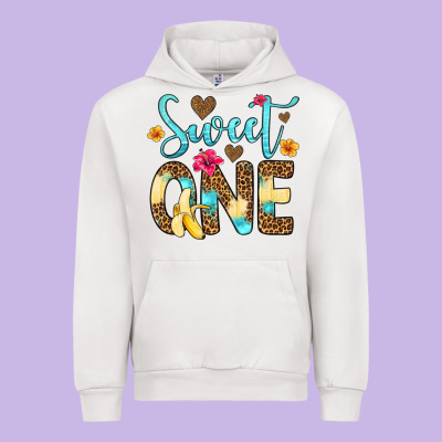 Sweet One Banana Urban Hoodie Designed By Artiststas