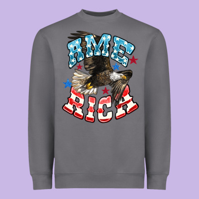 American Eagle Heavyweight Sweatshirt Designed By Howdyjamesfarm