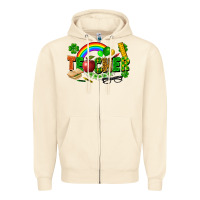 Sandshell teacher st patrick Zipper Hoodie - FaDigitalArtStudio