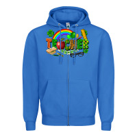 True Royal teacher st patrick Zipper Hoodie - FaDigitalArtStudio