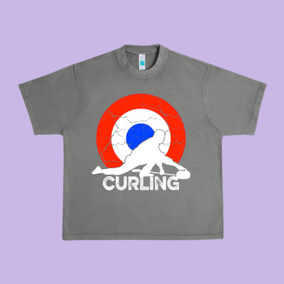 Curling Urban Heavy Tee Designed By Bettercallsaul