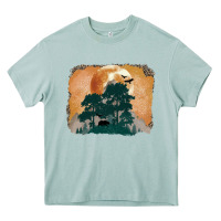 Arona wilderness leopard Heavy Core Tee - MaliasSmallBusiness