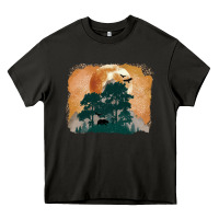 Asphalt wilderness leopard Heavy Core Tee - MaliasSmallBusiness