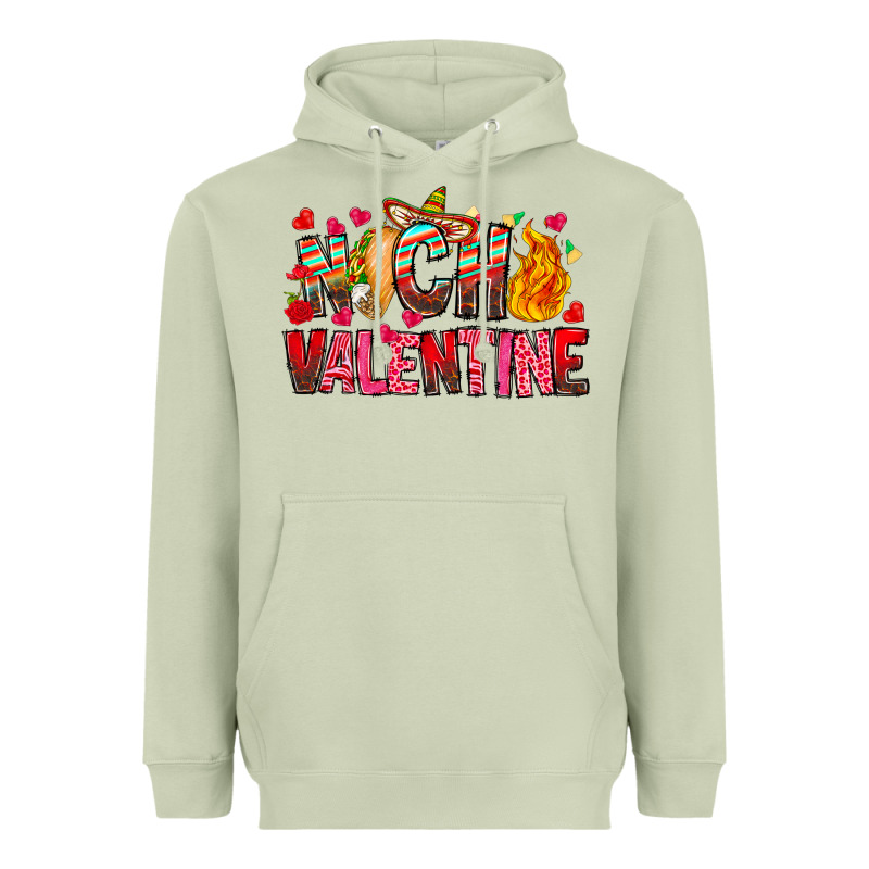 Nach Valentine Heavyweight Hoodie by CowhideDigitalArt | Teevron