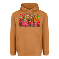 Meerkat Nach Valentine Heavyweight Hoodie - CowhideDigitalArt