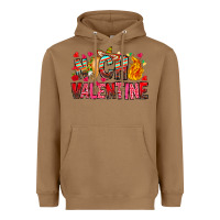 Toasted Coconut Nach Valentine Heavyweight Hoodie - CowhideDigitalArt