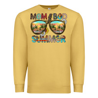 Antique Gold Mom Bad Summer Premium Sweatshirt - CowhideDigitalArt