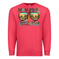 Cardinal Mom Bad Summer Premium Sweatshirt - CowhideDigitalArt