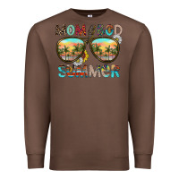 Chestnut Mom Bad Summer Premium Sweatshirt - CowhideDigitalArt
