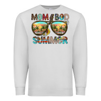 Dove Grey Mom Bad Summer Premium Sweatshirt - CowhideDigitalArt