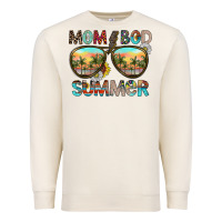 Sandshell Mom Bad Summer Premium Sweatshirt - CowhideDigitalArt
