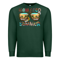 Sports Green Mom Bad Summer Premium Sweatshirt - CowhideDigitalArt