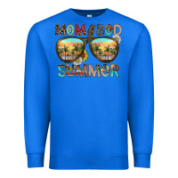 True Royal Mom Bad Summer Premium Sweatshirt - CowhideDigitalArt