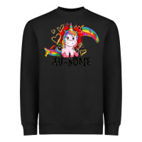 Black Au-some Heavyweight Sweatshirt - CowGirlArtShop