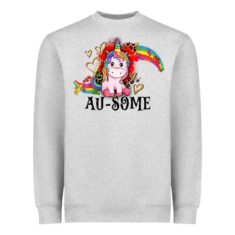 Au-some Heavyweight Sweatshirt by CowGirlArtShop | Teevron