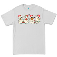Dove Grey pantasmas mexican christmas ghosts Premium Tee - MaliasSmallBusiness
