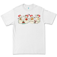 White pantasmas mexican christmas ghosts Premium Tee - MaliasSmallBusiness