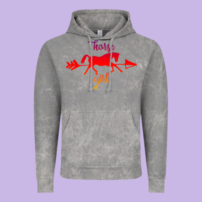 Horse Girl Vintage Hoodie Designed By Bettercallsaul
