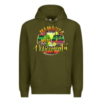 Army Green Mamacita needs a margarita Mother's Day Premium Hoodie - FaDigitalArtStudio