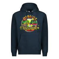 Navy Mamacita needs a margarita Mother's Day Premium Hoodie - FaDigitalArtStudio