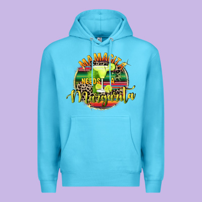 Mamacita Needs A Margarita Mother's Day Premium Hoodie Designed By Fadigitalartstudio