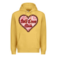 Antique Gold self love club valentine's day Premium Hoodie - RanaPortraitStore