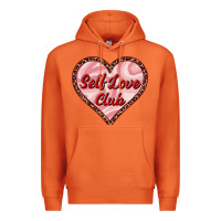 Carrot self love club valentine's day Premium Hoodie - RanaPortraitStore