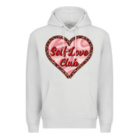 Dove Grey self love club valentine's day Premium Hoodie - RanaPortraitStore