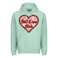 Seafoam self love club valentine's day Premium Hoodie - RanaPortraitStore