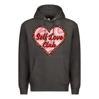 Smoke self love club valentine's day Premium Hoodie - RanaPortraitStore