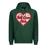 Self Love Club Valentine's Day Premium Hoodie | Teevron
